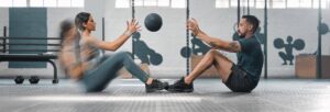 Banner Image - couple working out